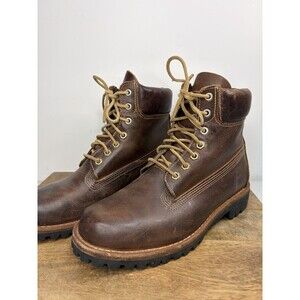 Timberland Earthkeepers Heritage Rugged Waterproof Boots Mens 7.5 Near Mint